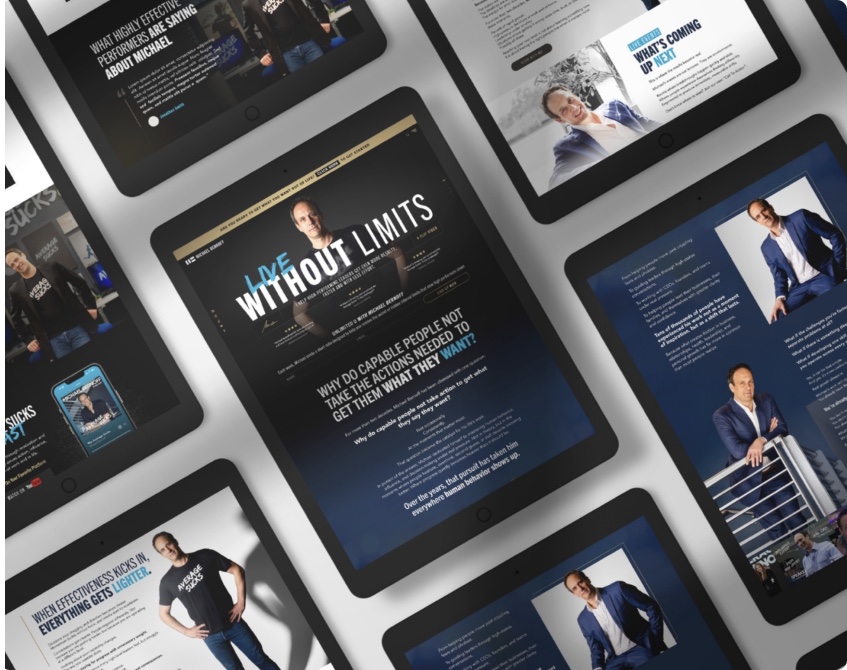 Michael Bernoff website on tablets